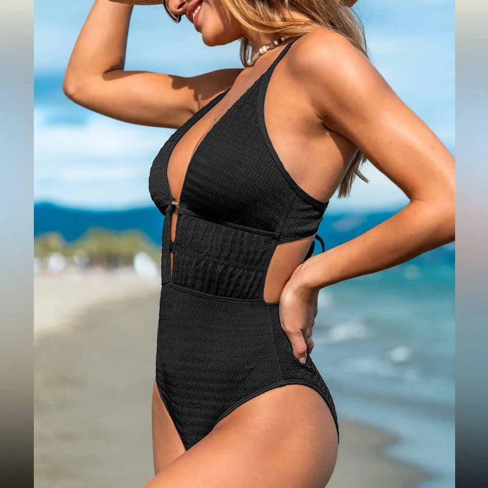 Cupshe black deep